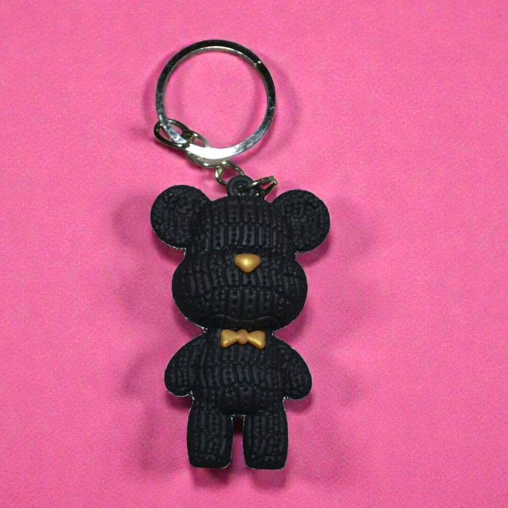 ❤️Bear keychain bundle deal 2 for $5! Cute Small Black Bear Keychain Charm